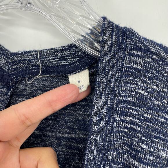 Gap Open Front Blue Cardigan Size Small - Picture 4 of 5